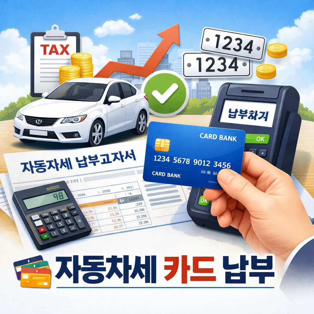 자동차 세금 카드 납부 완벽 가이드: 혜택부터 절차까지