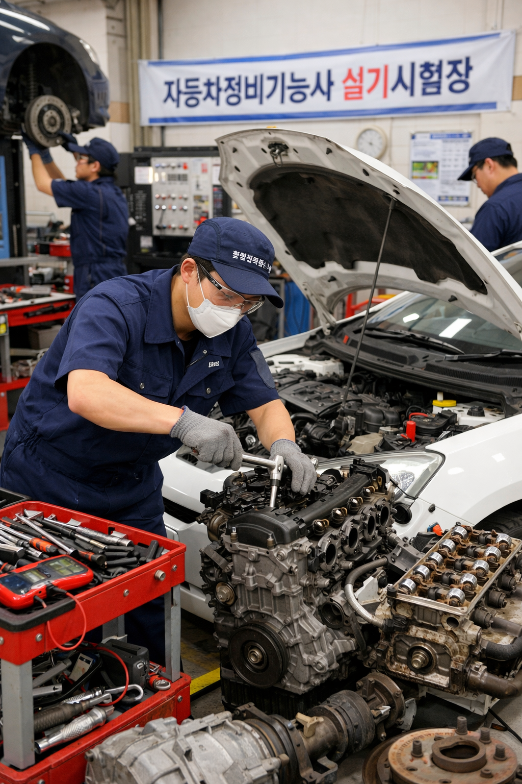 자동차정비기능사실기