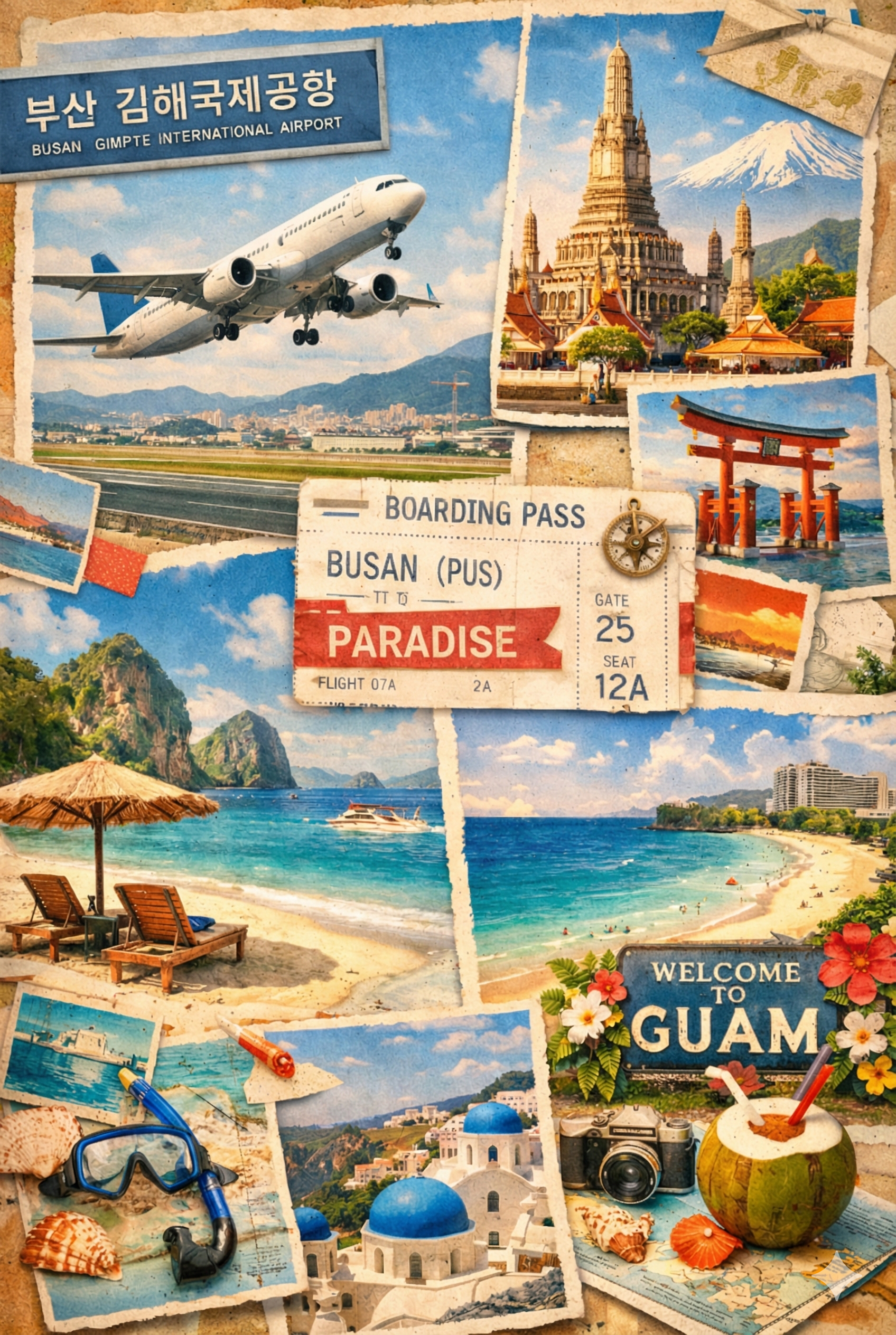 부산 출발 해외여행, 직항 노선부터 숨은 명소까지 완벽 가이드