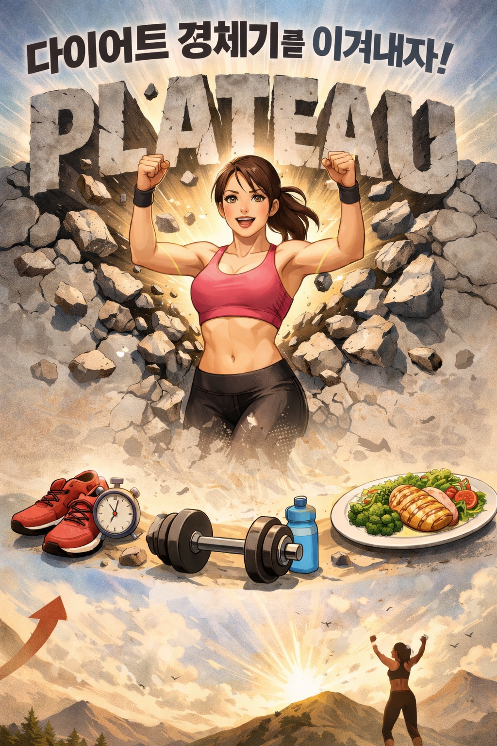 다이어트 정체기, 2026년에도 뚫는 비법 총정리