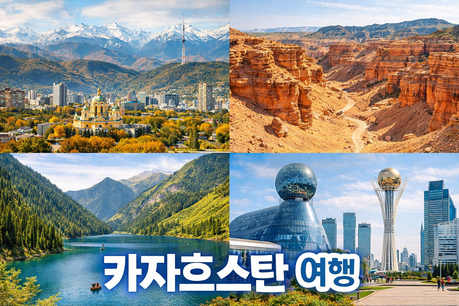 카자흐스탄 여행, 숨겨진 보석을 찾아서: 꼭 알아야 할 정보 총정리