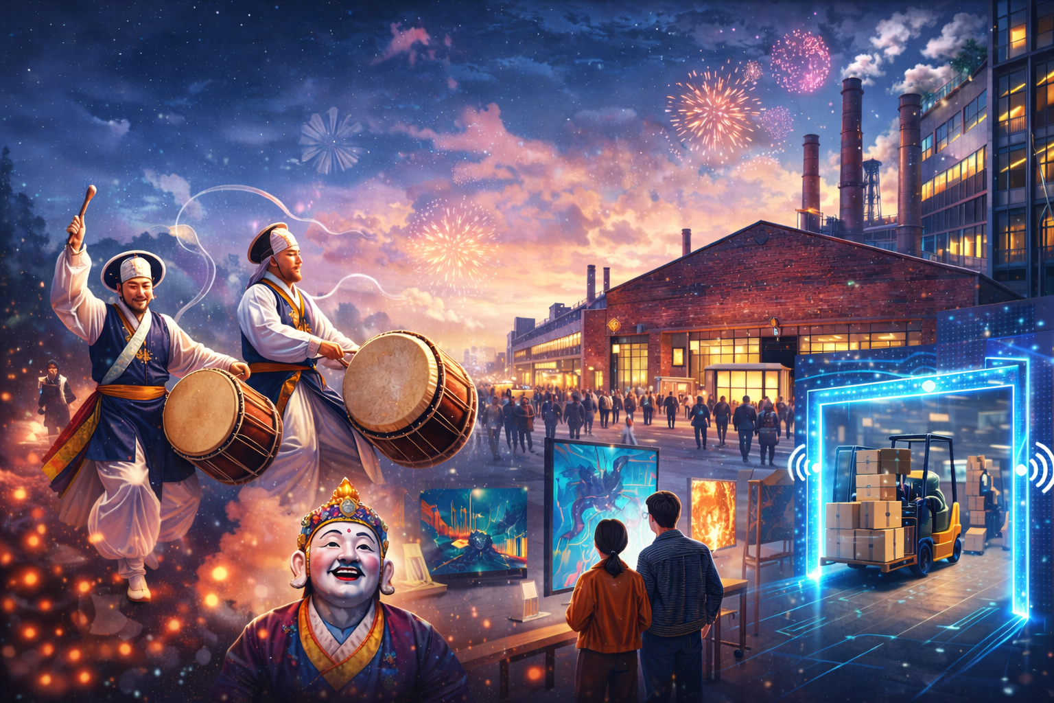 팔복 예술 공장: 문화와 예술의 향연, 놓치면 후회할 모든 것